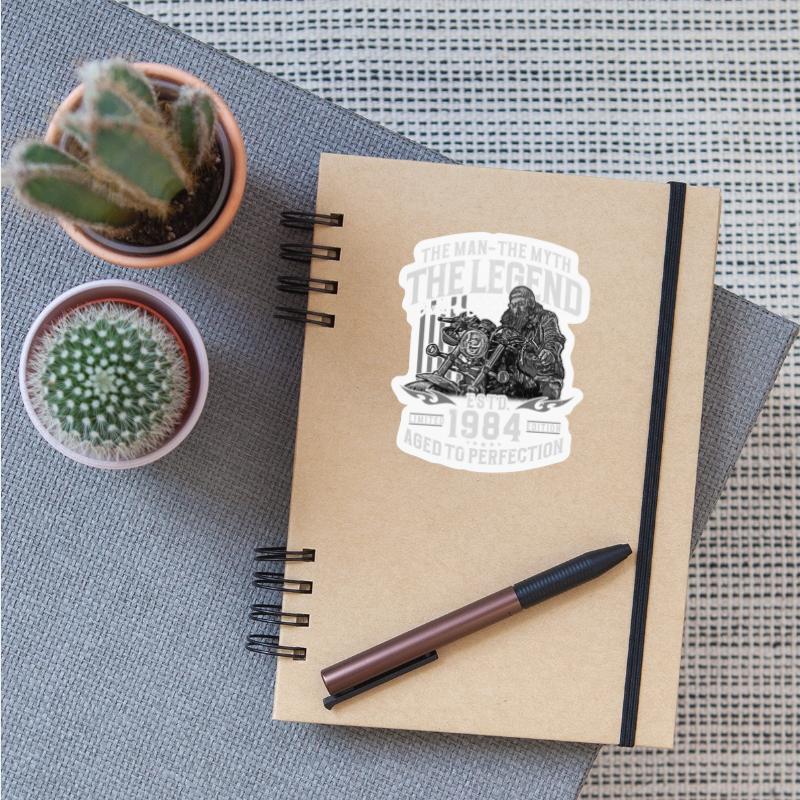 1984 Year of birth Man Myth Legend Motorcycle