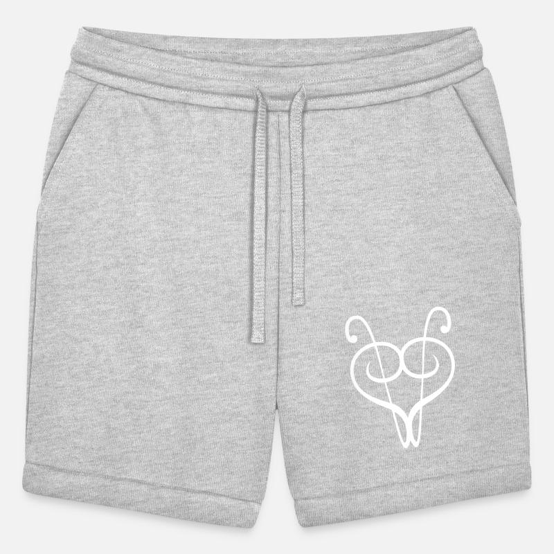 2 Music Bass Clef Heart Love Note Two Treble Sound