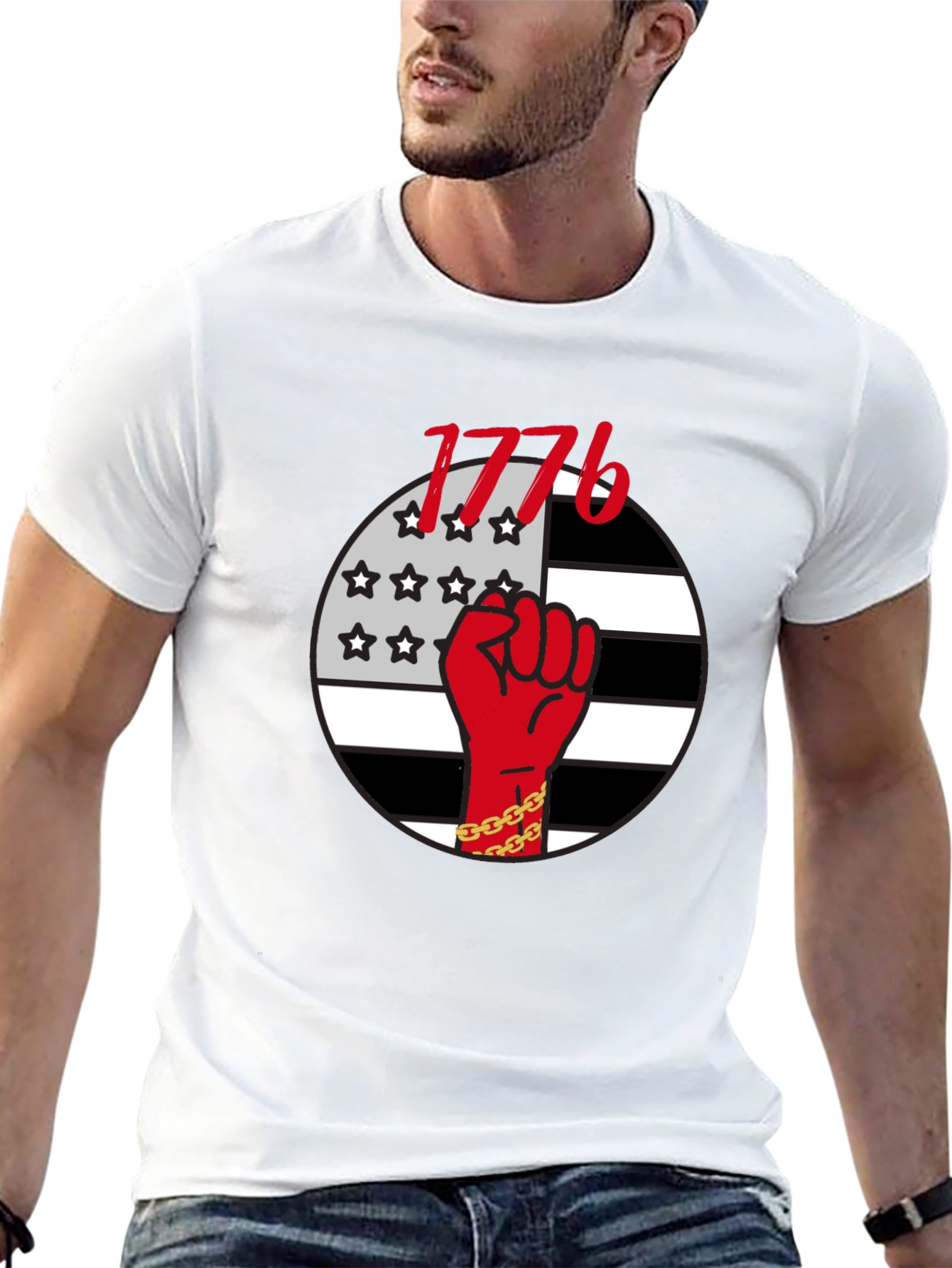 1776 Graphic Print Tee