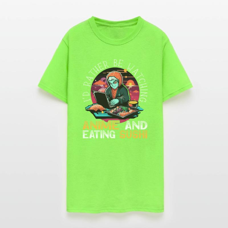 Anime Sushi Lover Nigiri Sashimi Food Manga Otaku