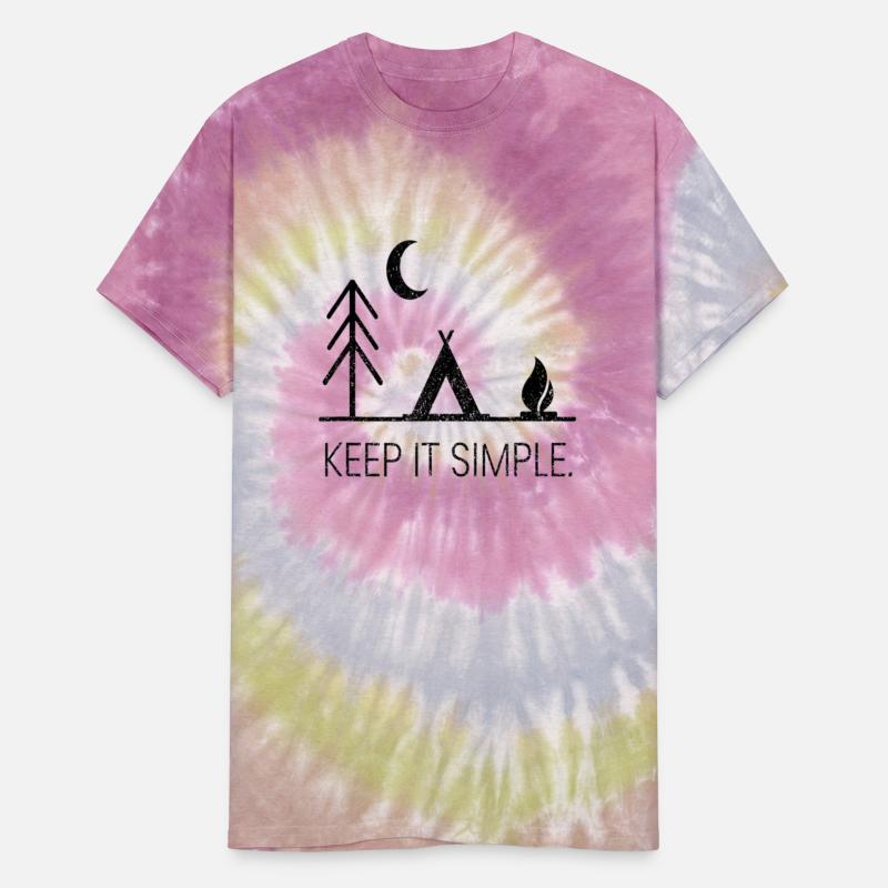 Camping Minimalist Keep It Simple Outdoor Gift