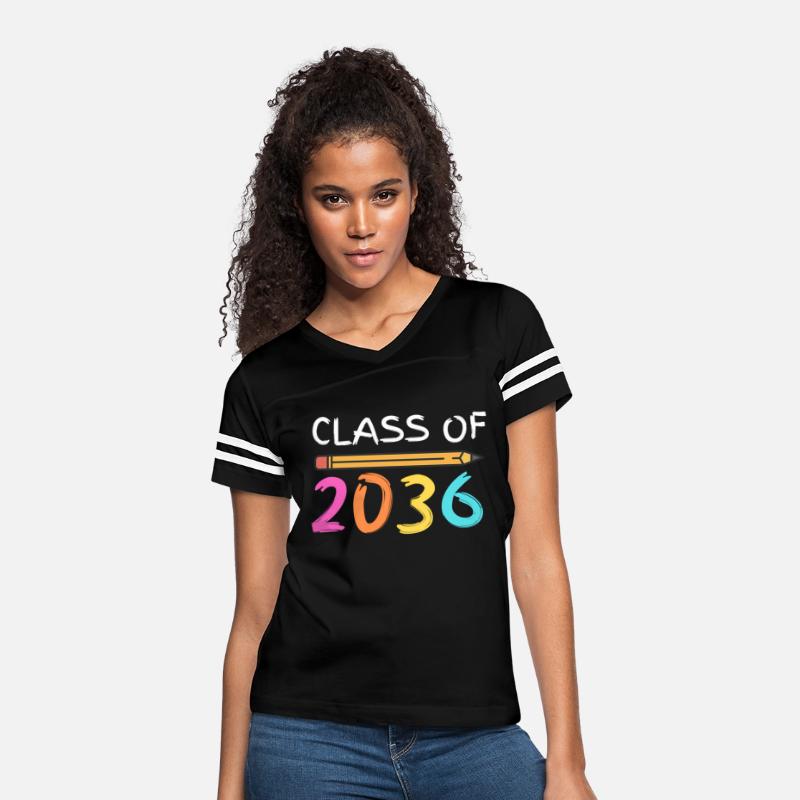 Class Of 2036 Grow With Me Shirt Back School