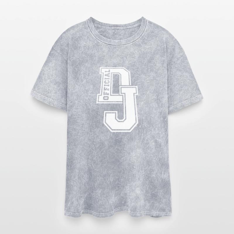 Cool Official DJ Club Music Party Text Lettering