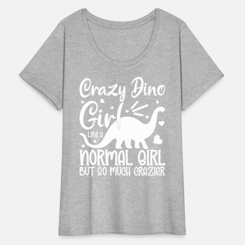 Crazy Dino girl Dino Lady Dinosaur Girl