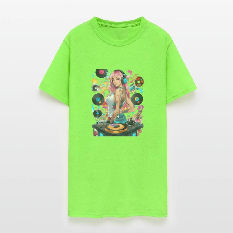 Djing TechnoRave Revolution Girl