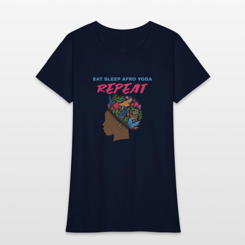 Eat Sleep Afro Yoga Repeat