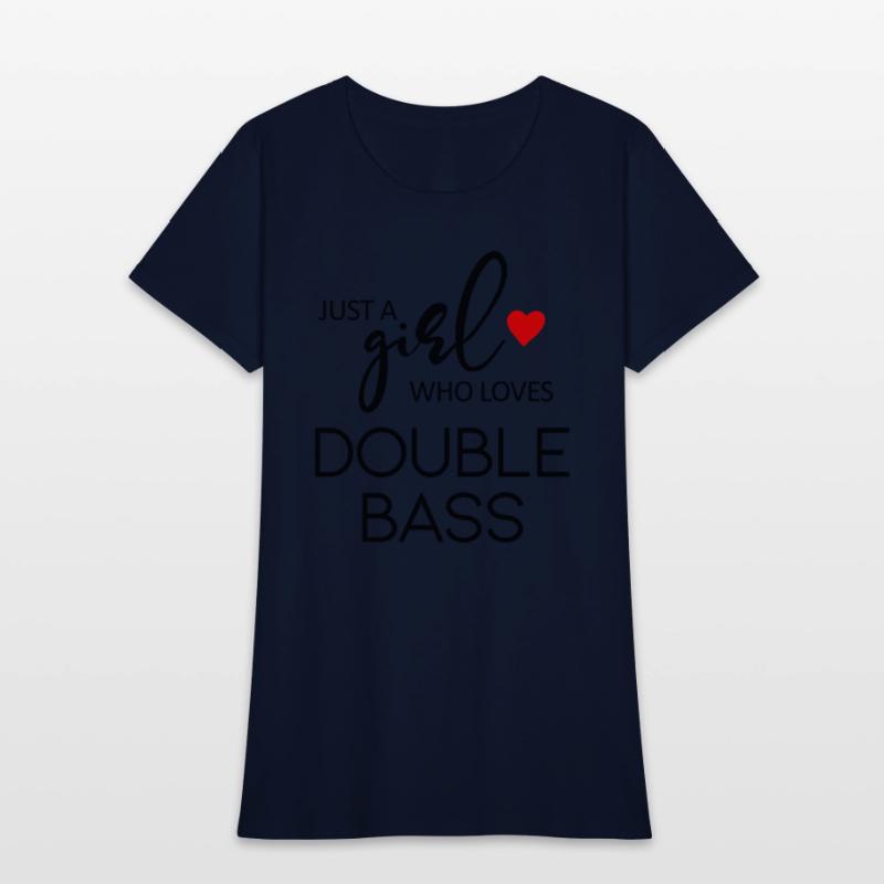 Just A Who Loves Double Bass - Music Double Bass
