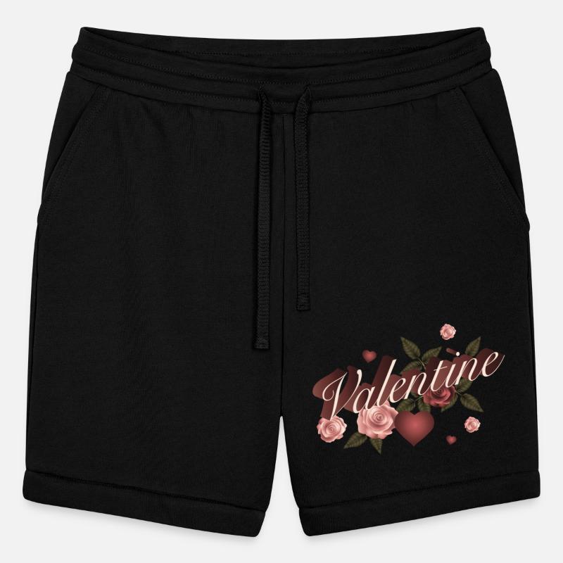 magical valentines day typography with roses