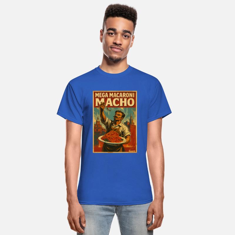 Mega Macaroni Macho – Pasta Power Pose