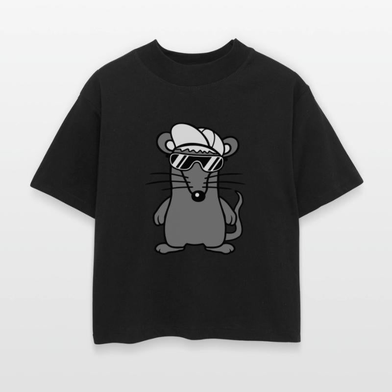 Mouse Sunglasses Cool Cappy Hat Teenager Comic Fun