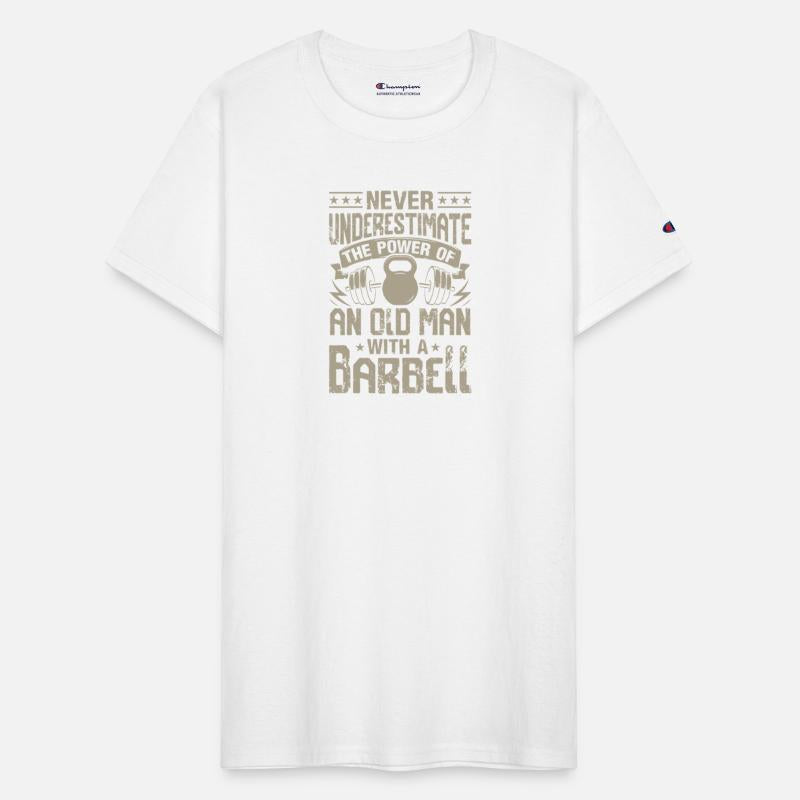 Never Underestimate an Old Man with a Barbell