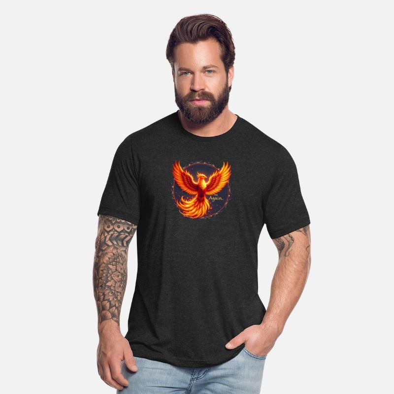 Phoenix Rebirth Shirt – Fiery Mythical Bird