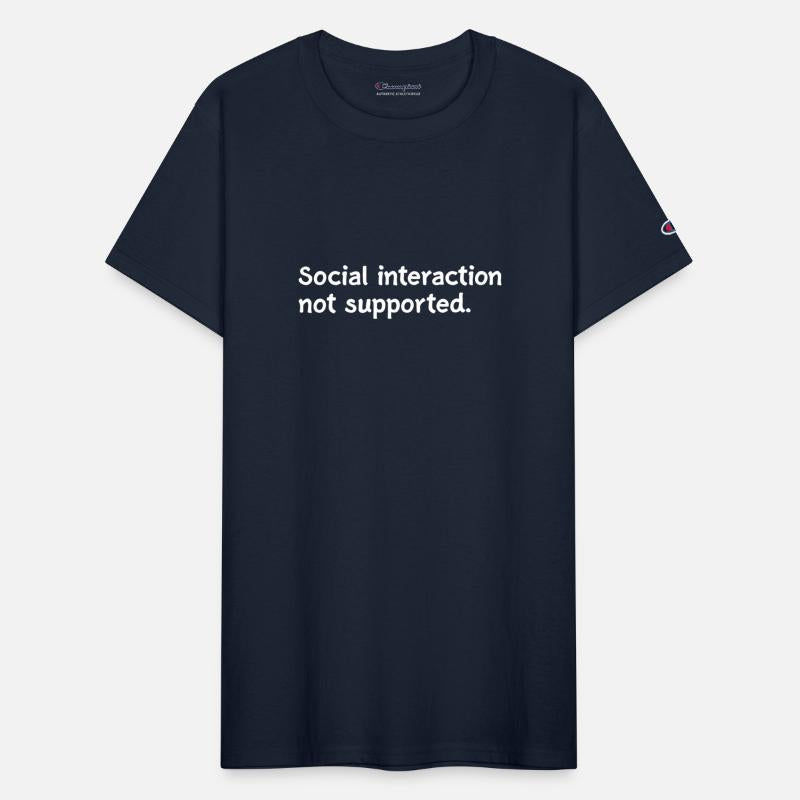 Social Interaction Not Supported