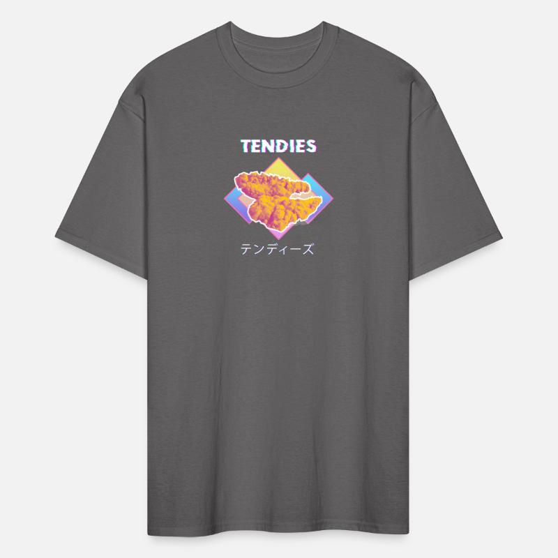 Tendies Chicken Shirt Vaporwave Tendies Chicken Ja