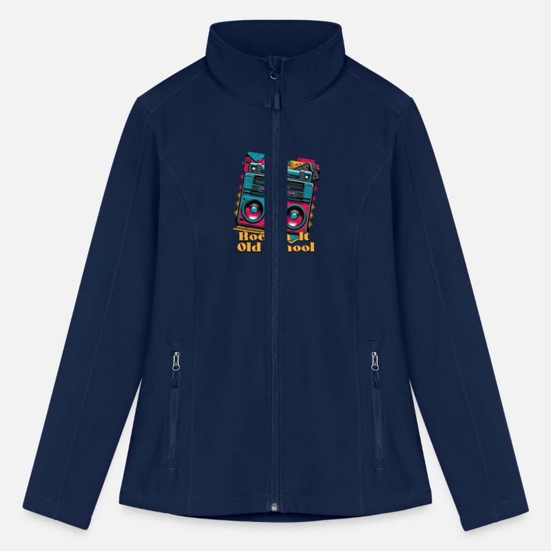 Vintage 80s Boombox with Rockin it Old School