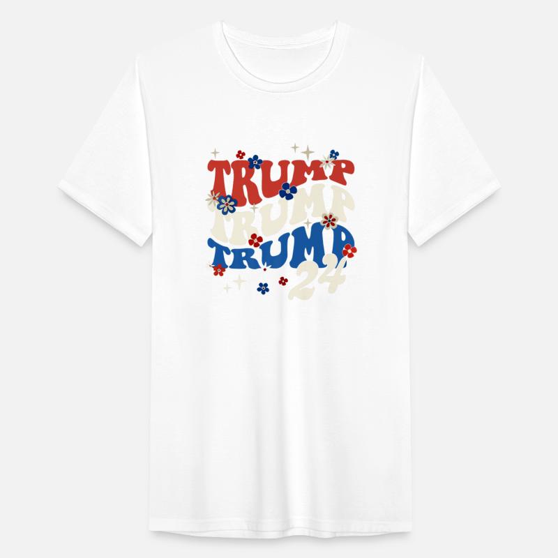 Vintage Retro Flower Trump Trump Trump 2024 For Me