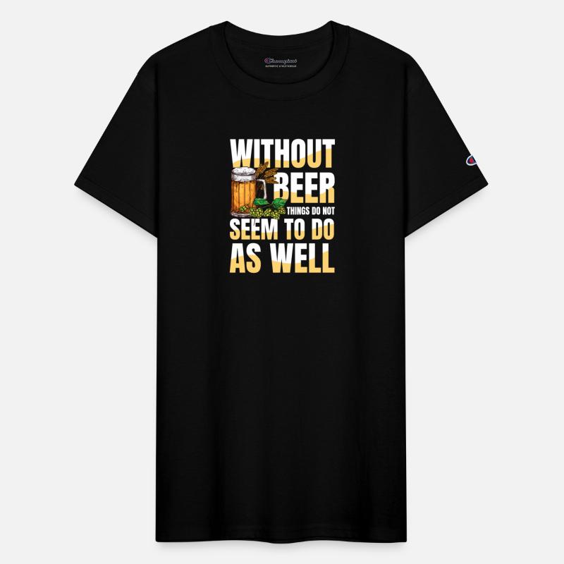 Without beer things do not seem to go as well