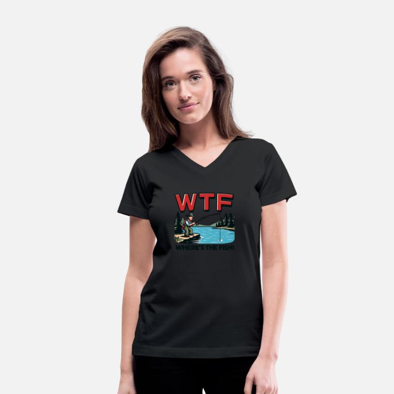 WTF Where's the Fish - Funny Fishing Quote