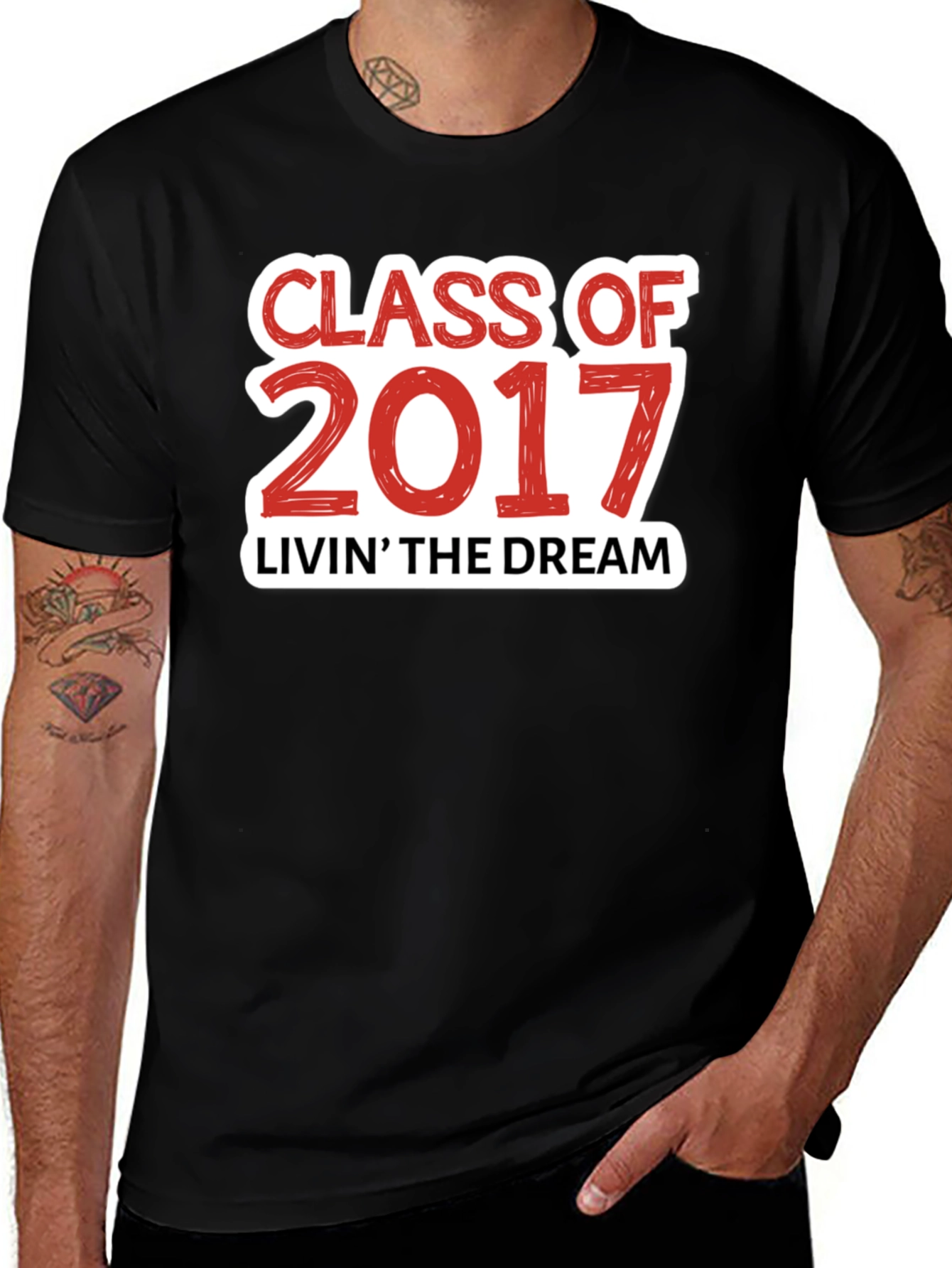 Class of 2017 Livin the Dream T-Shirt