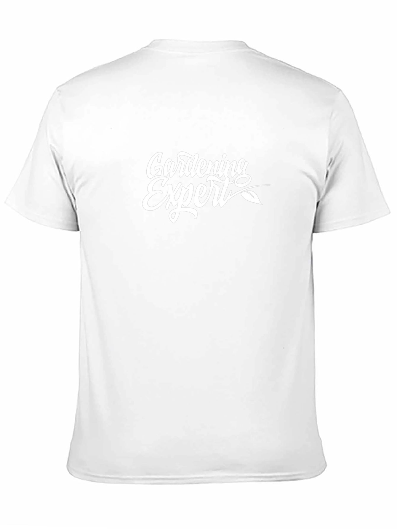 Gardening Expert T-Shirt - Black Cotton Tee