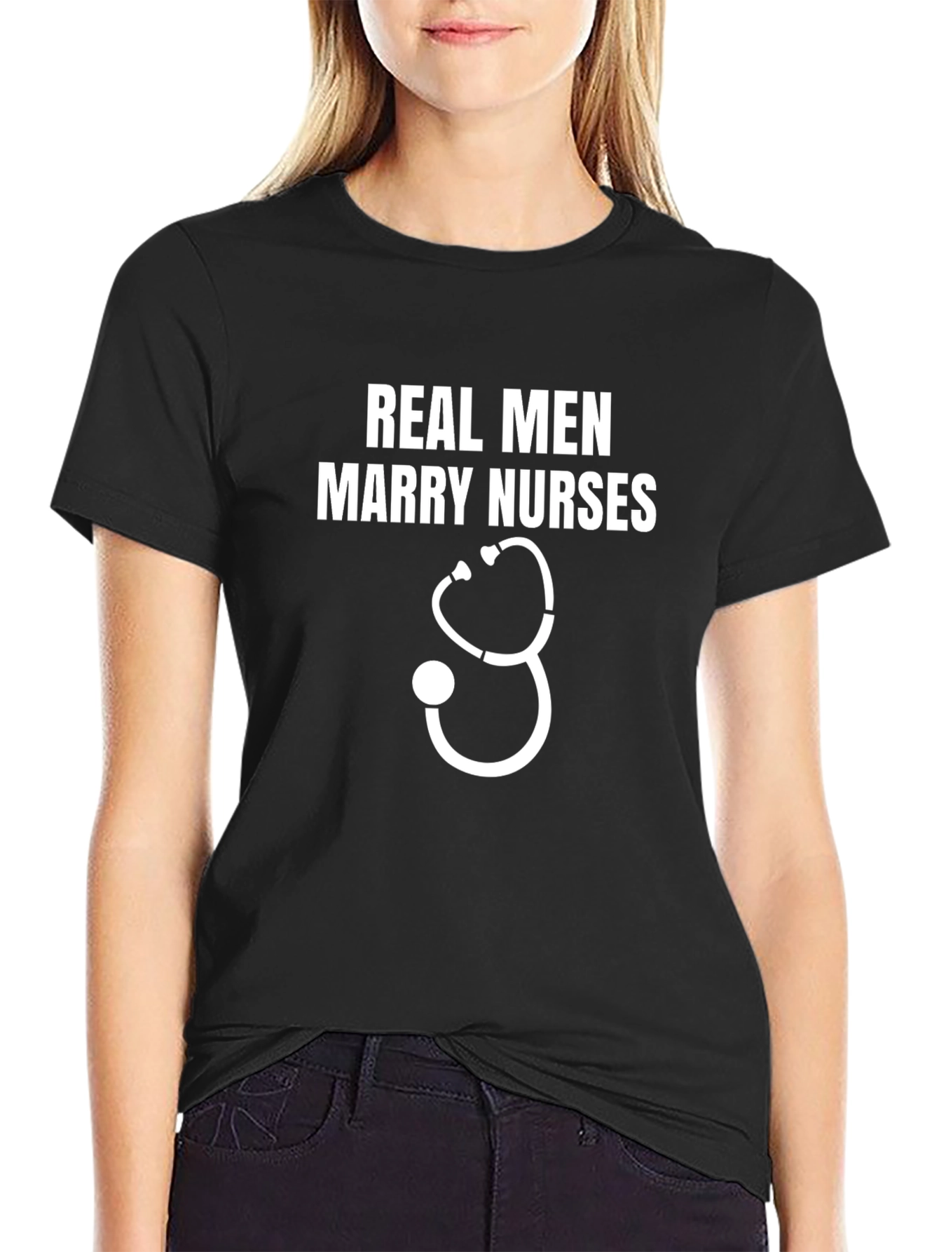 Real Men Marry Nurses Graphic Tee
