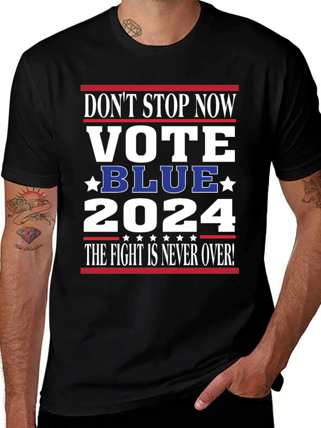 Vote Blue 2024 Political T-Shirt