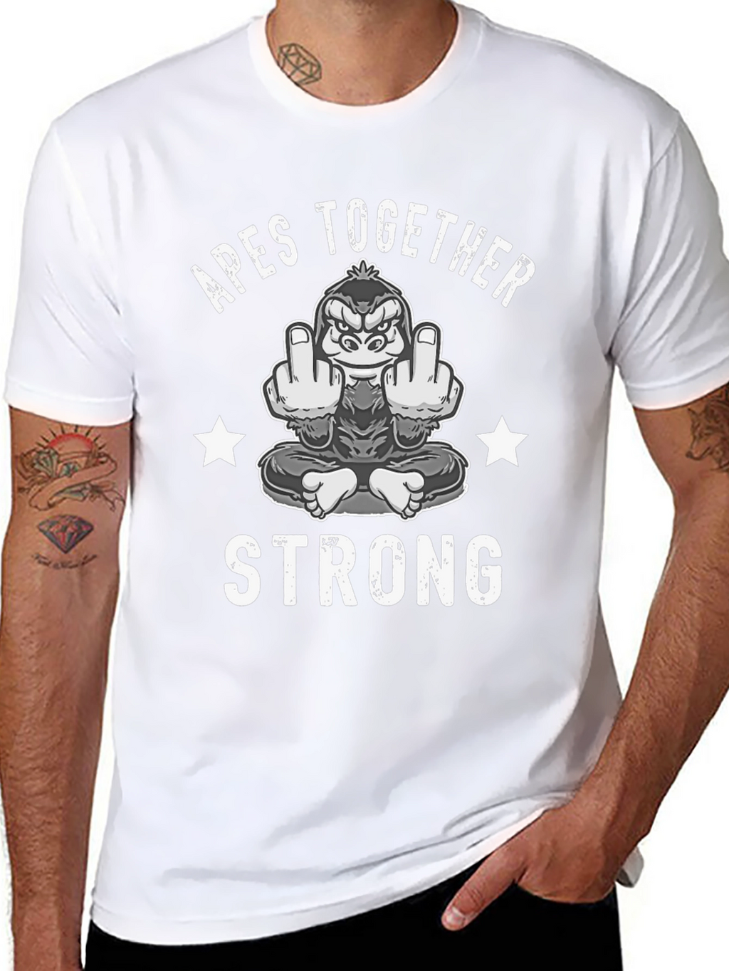 Apes Together Strong Graphic T-Shirt