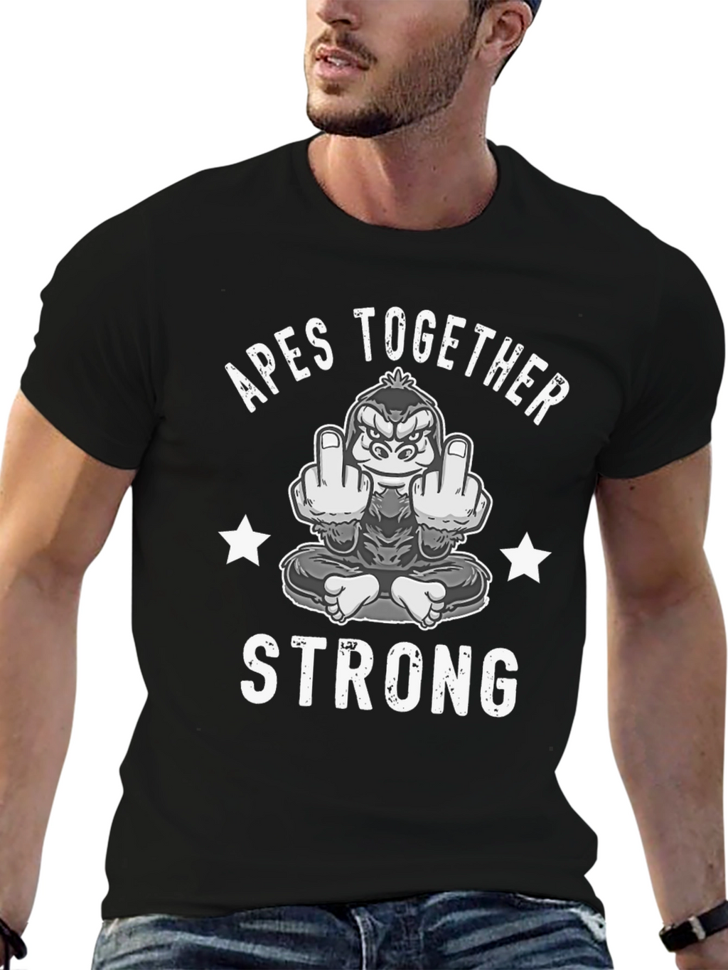 Apes Together Strong Graphic T-Shirt