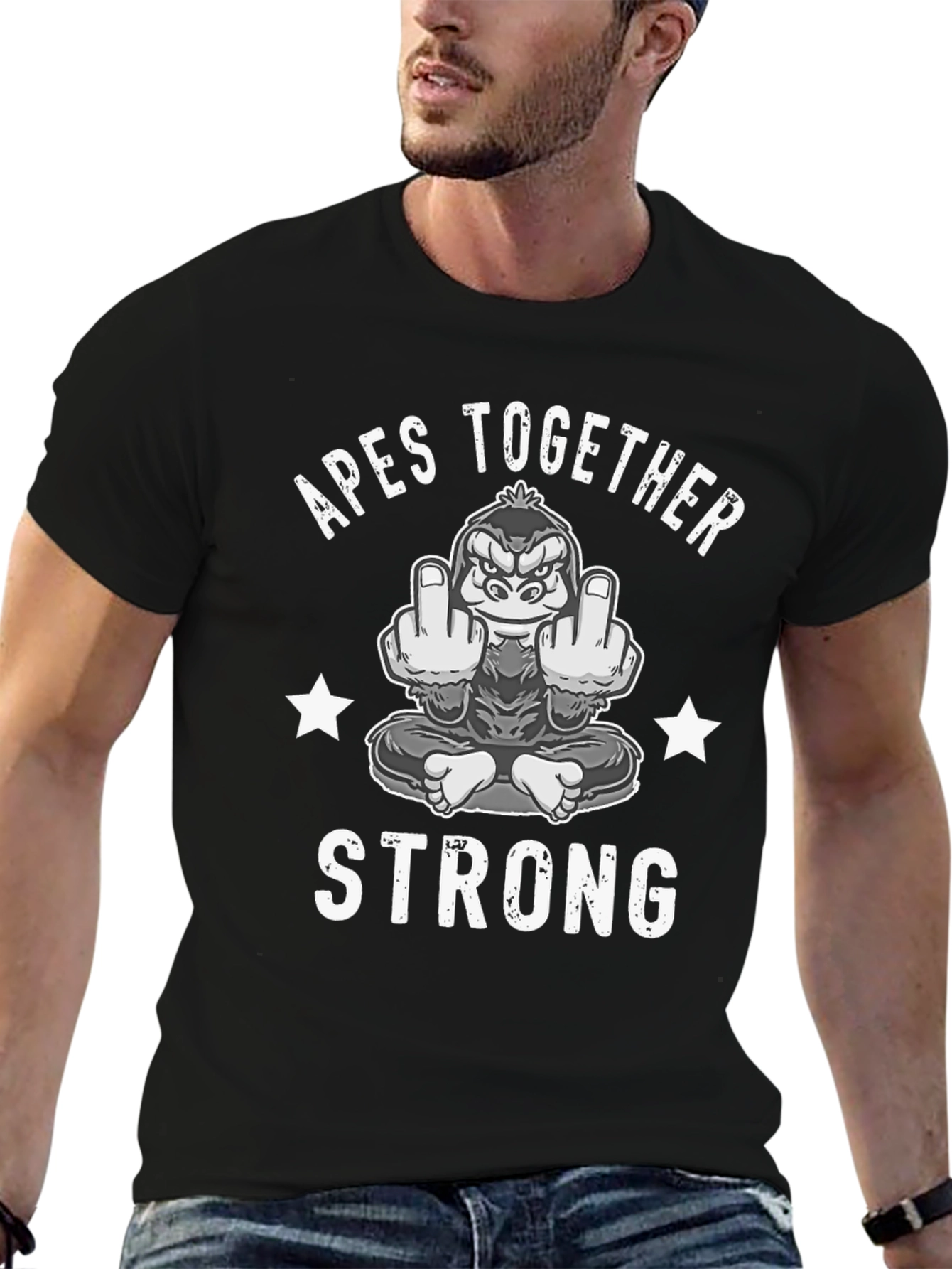 Apes Together Strong Graphic T-Shirt