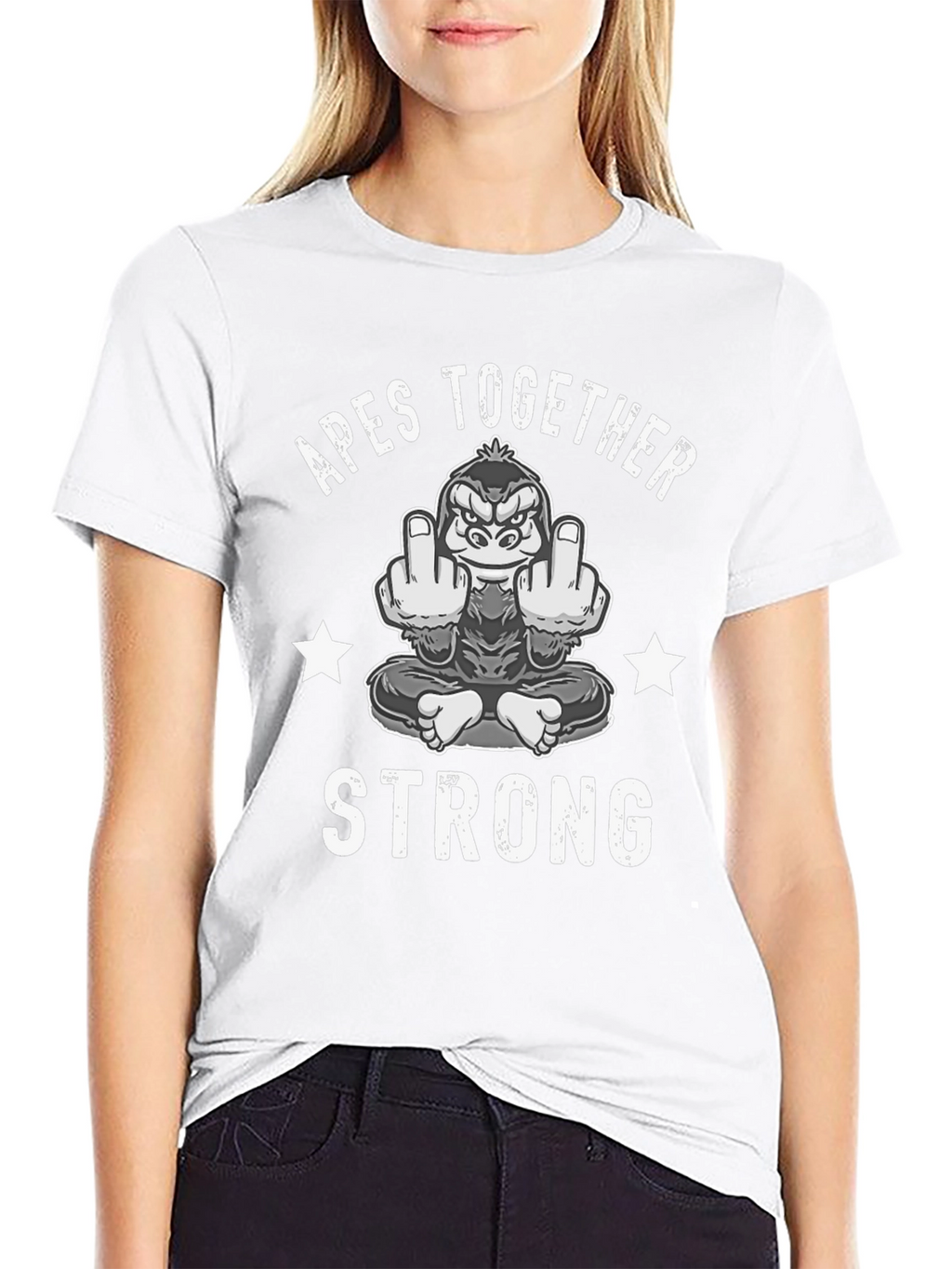 Apes Together Strong Graphic T-Shirt