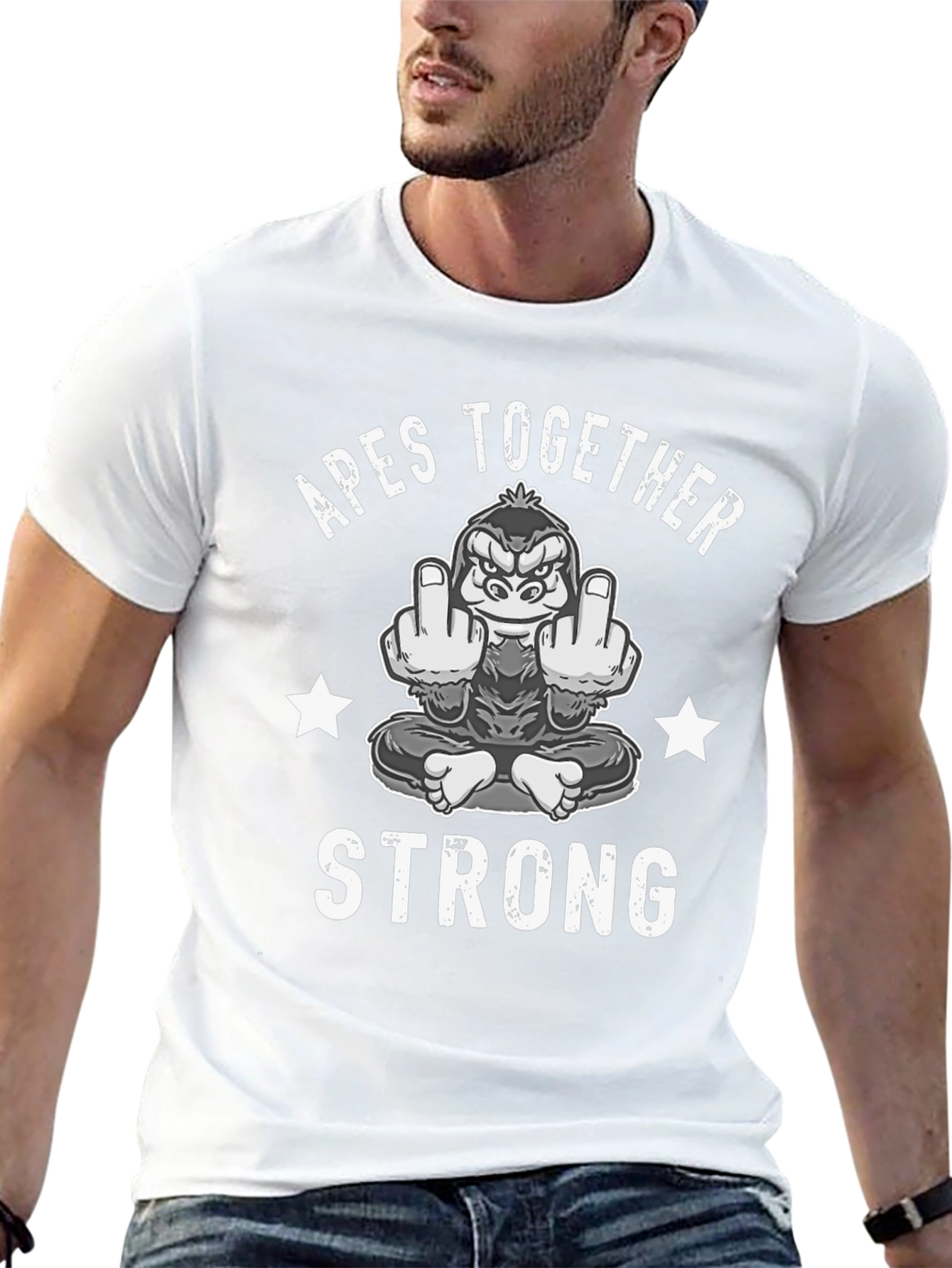 Apes Together Strong Graphic T-Shirt