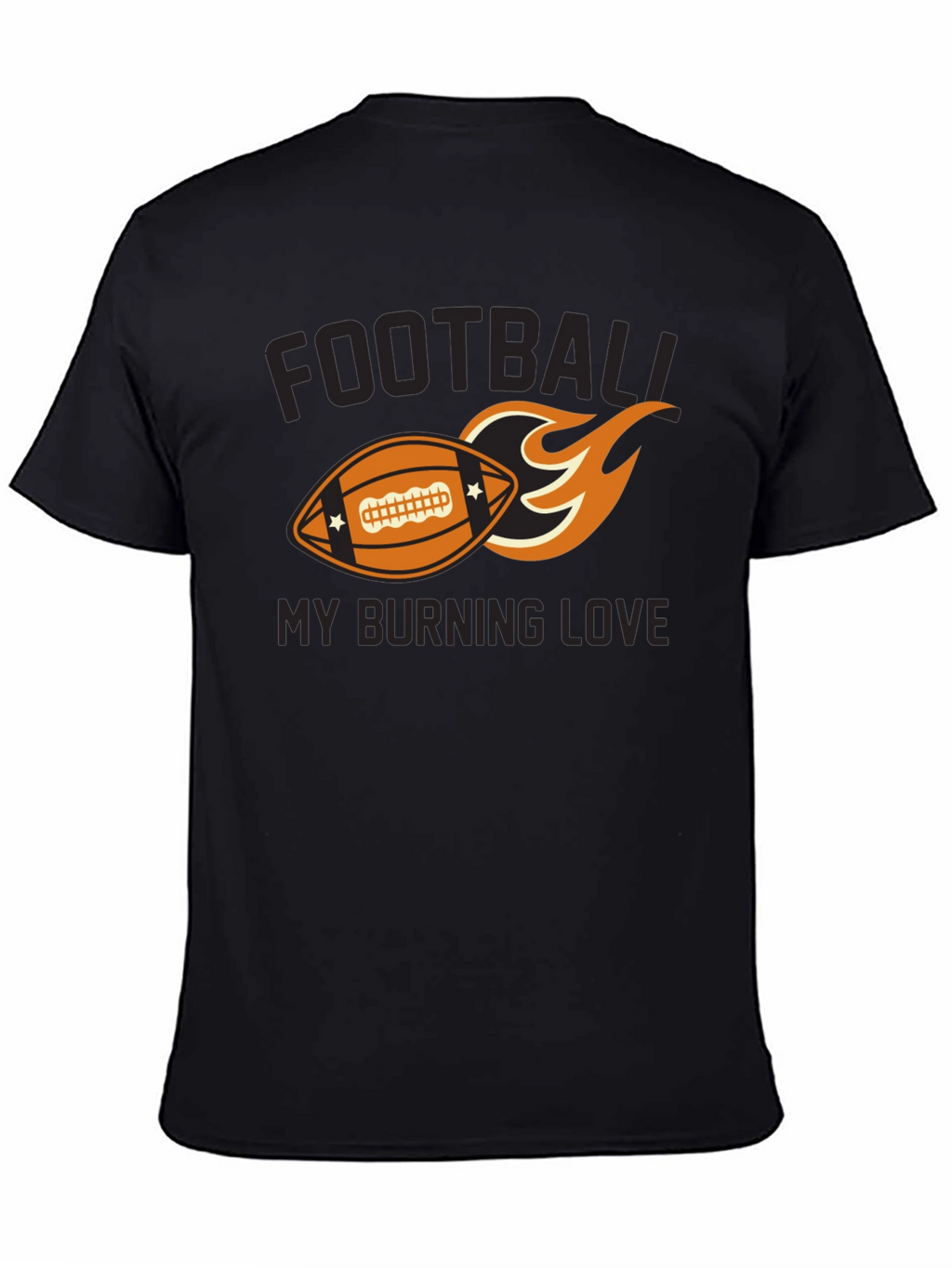 Football My Burning Love Graphic Tee