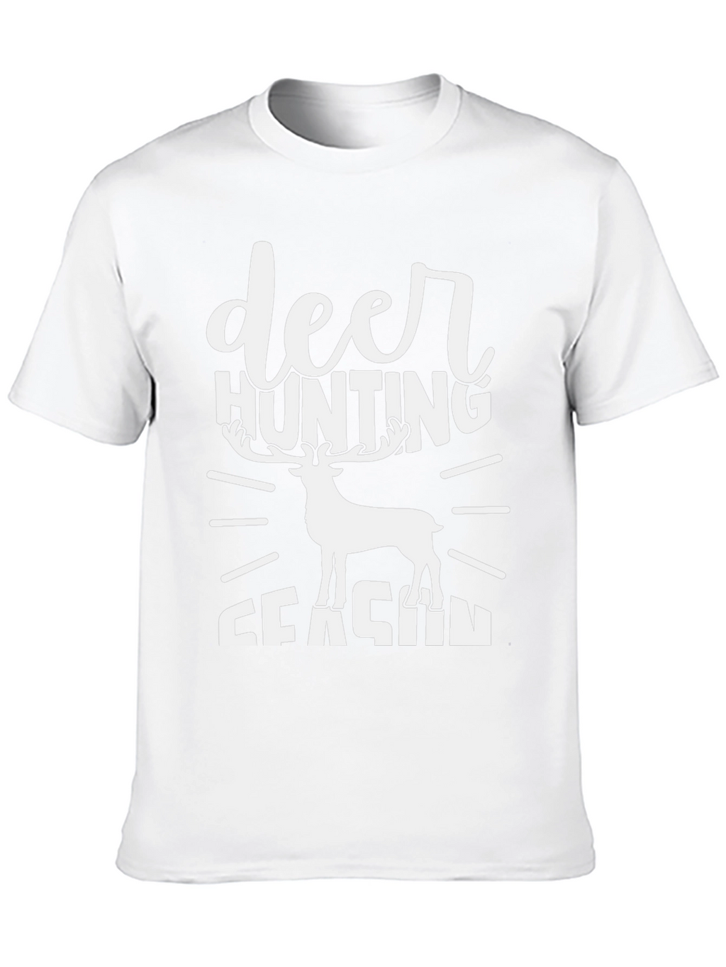 Deer Hunting Season Black T-Shirt