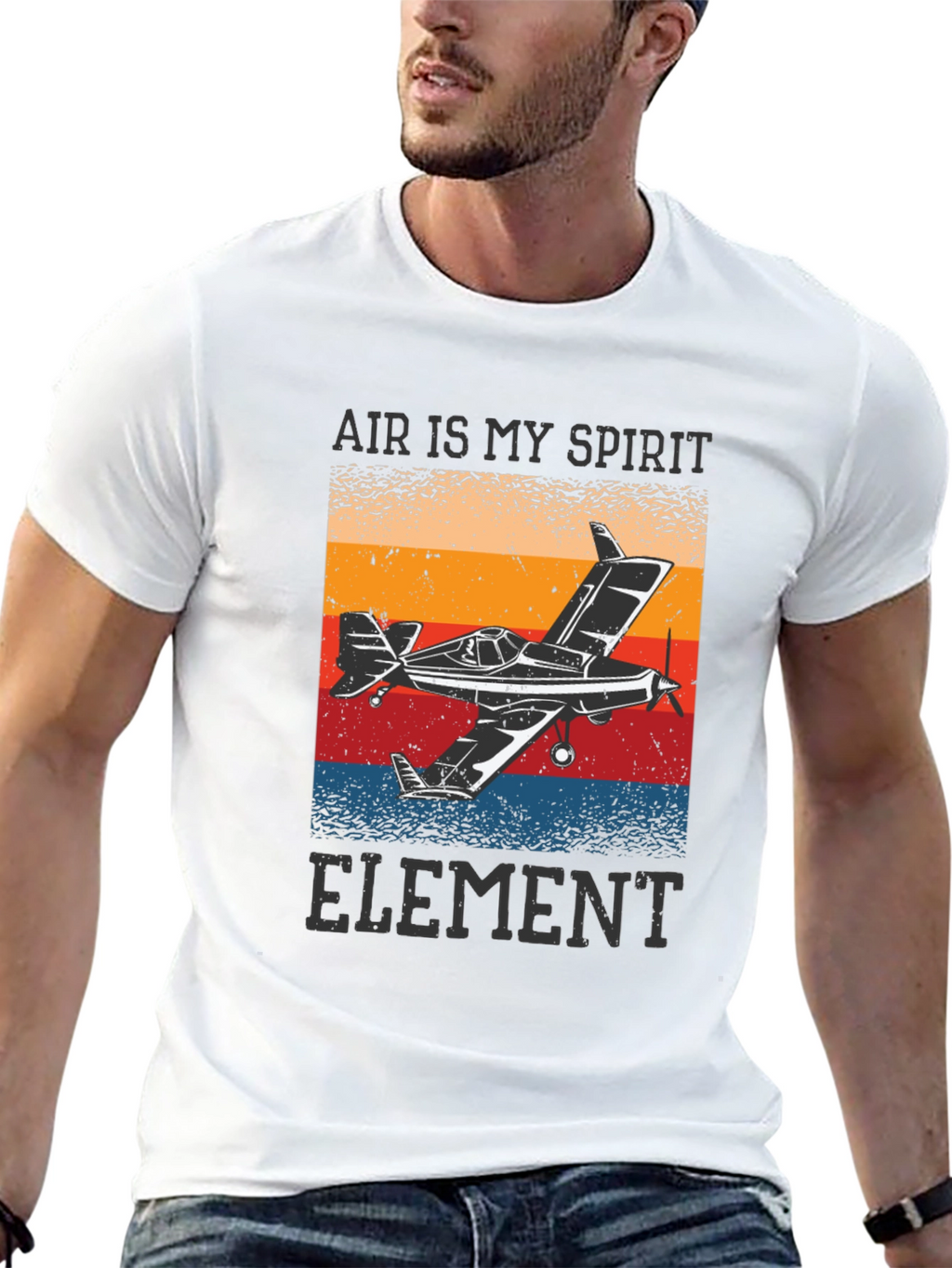 Air is My Spirit Element Graphic T-Shirt
