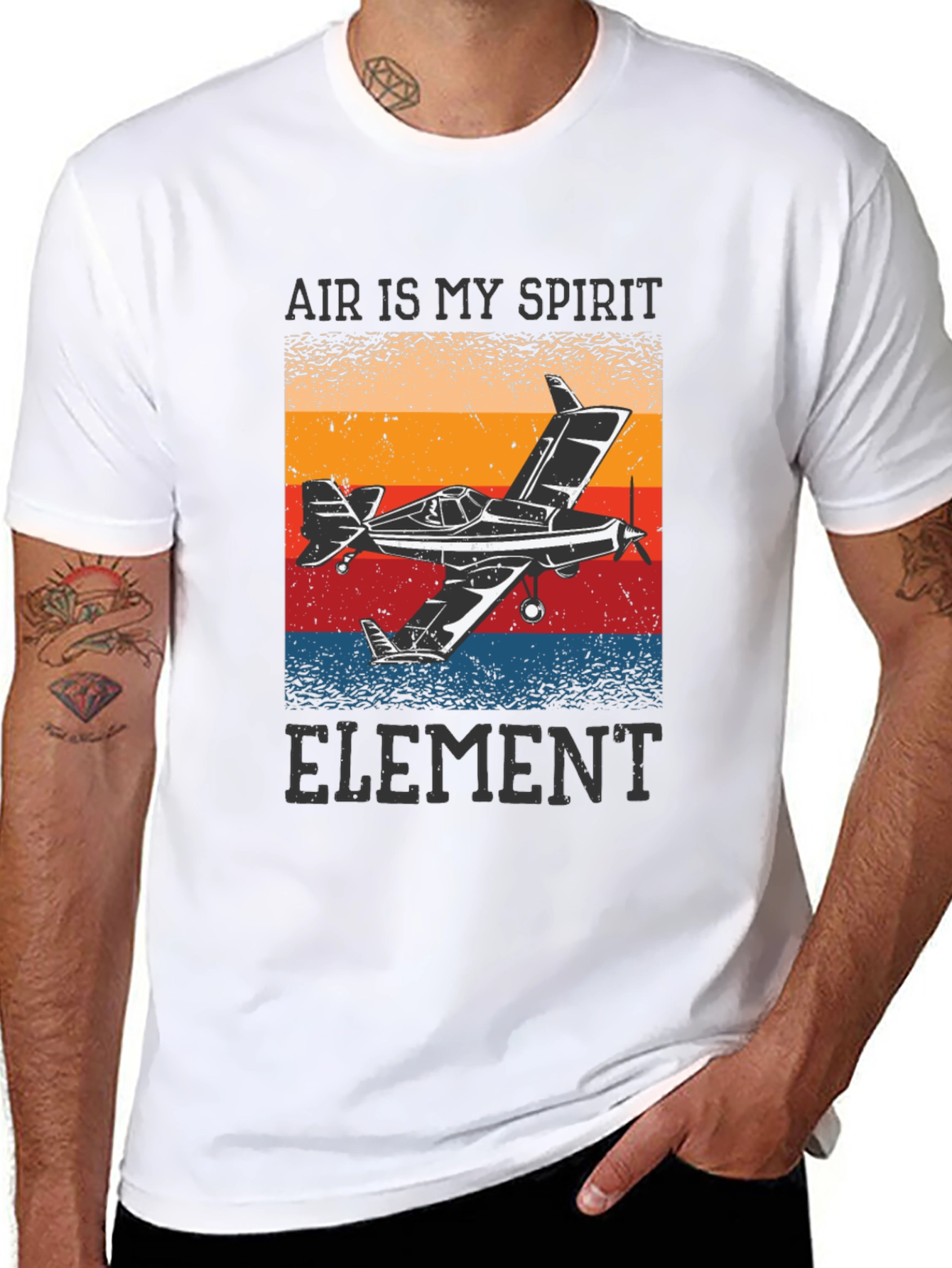 Air is My Spirit Element Graphic T-Shirt