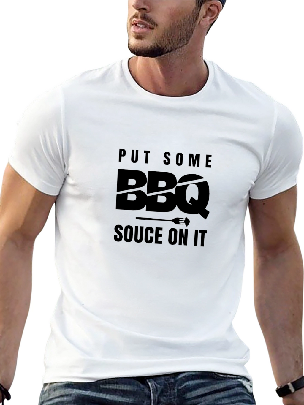 BBQ Sauce Graphic T-Shirt