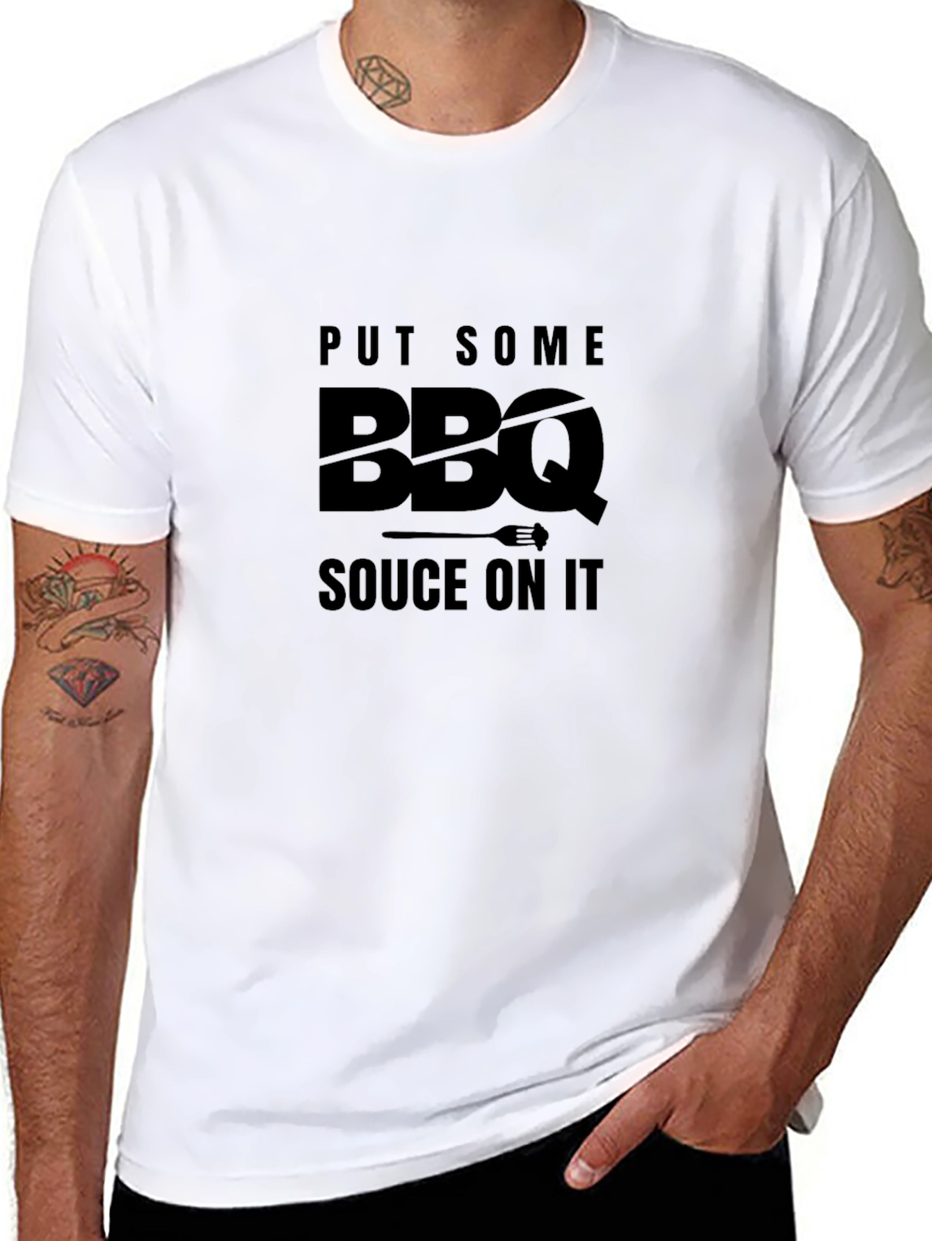 BBQ Sauce Graphic T-Shirt