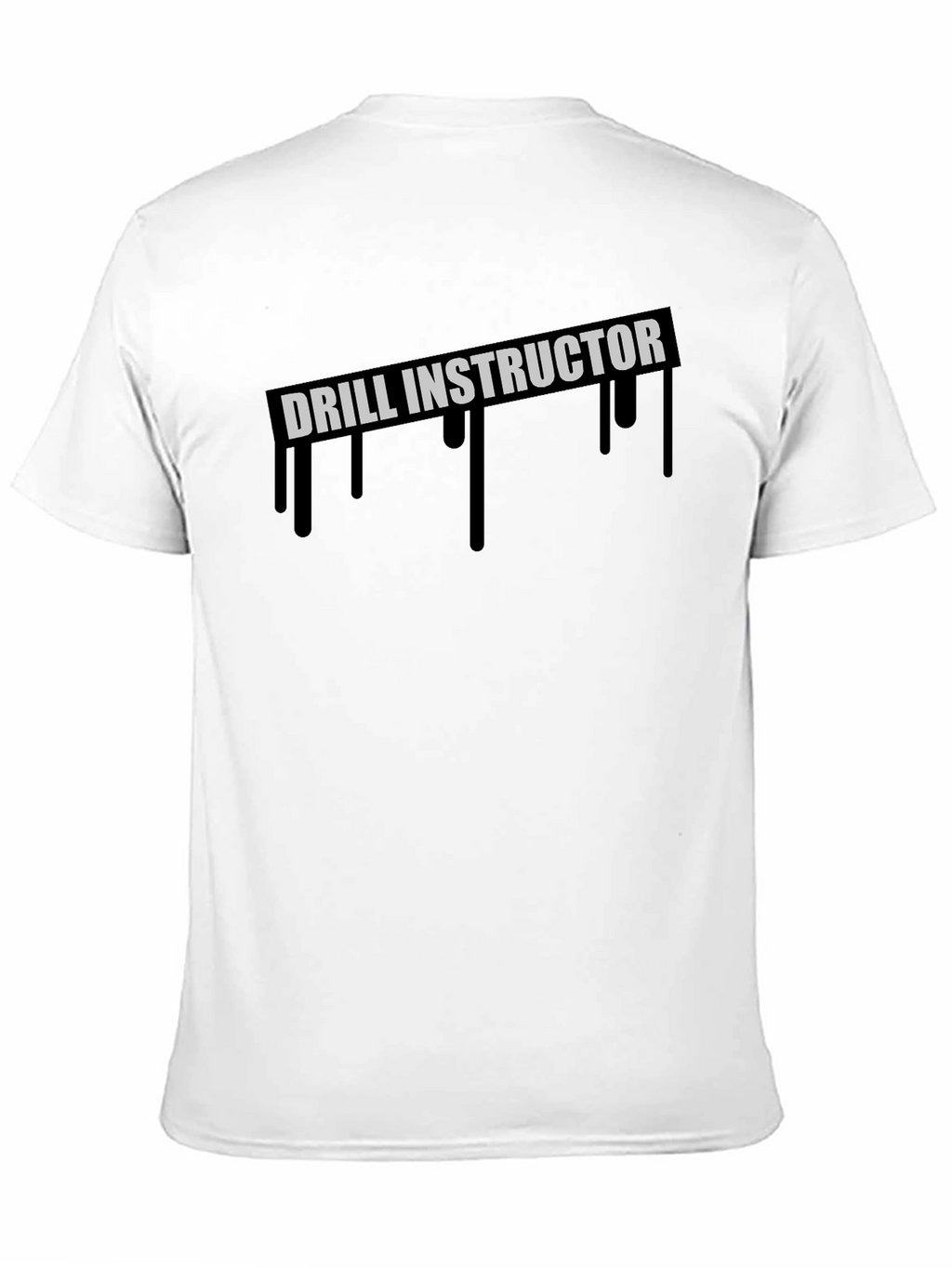 Drill Instructor Graphic T-Shirt - Black