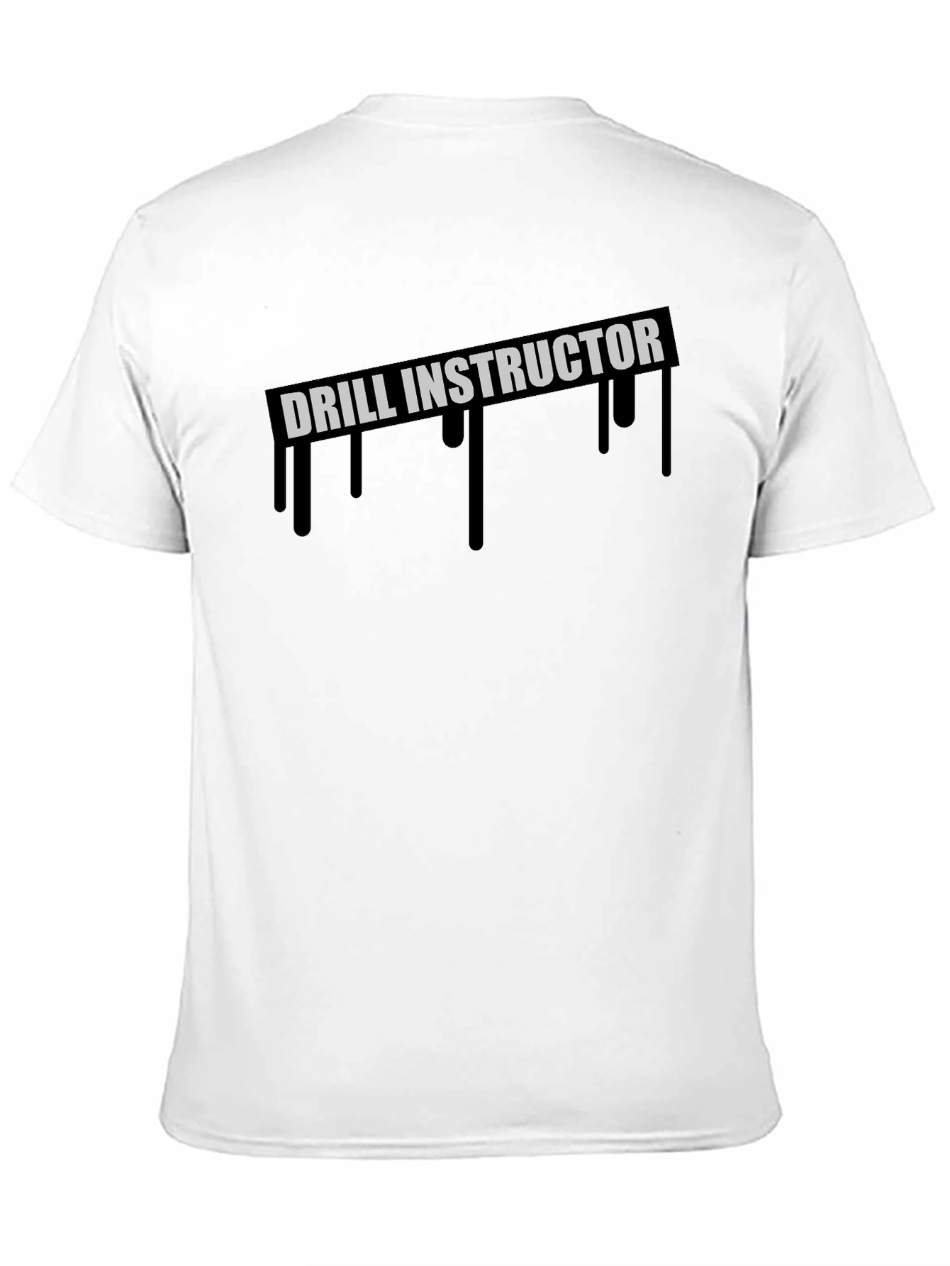 Drill Instructor Graphic T-Shirt - Black