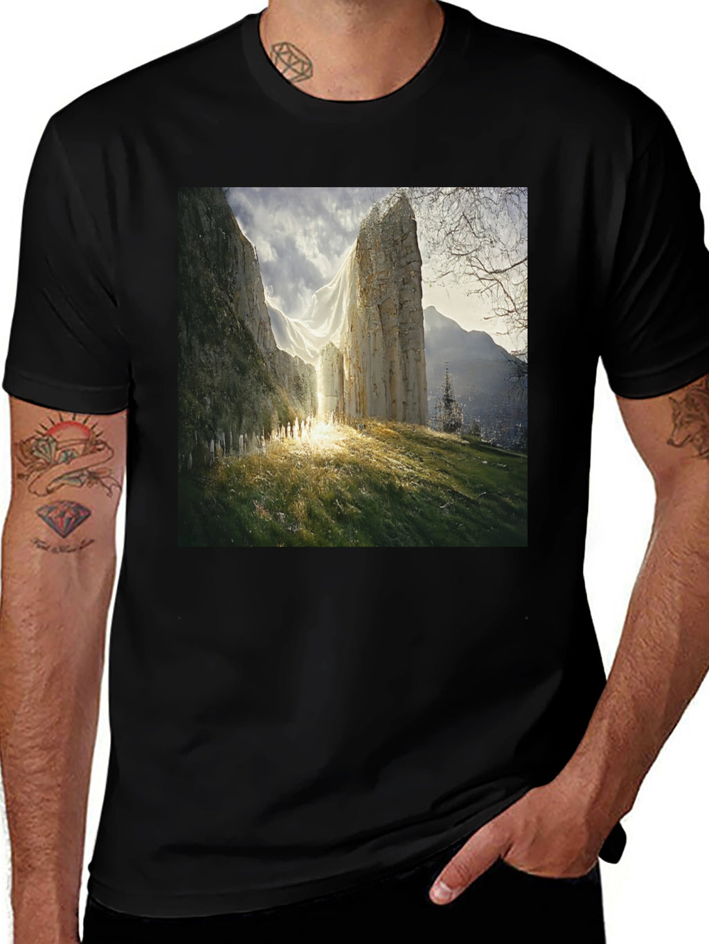 Mystical Gateway Graphic T-Shirt