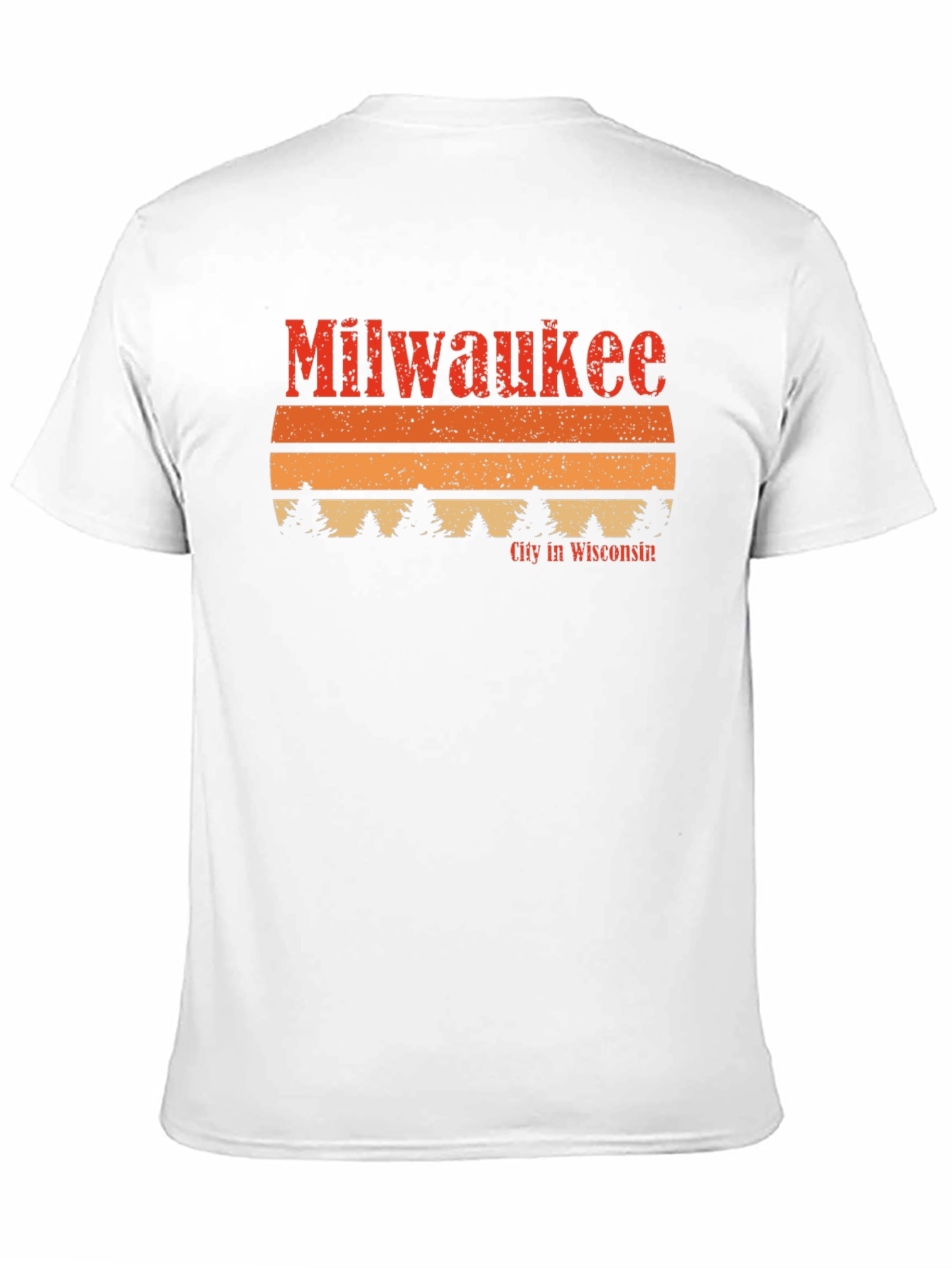 Milwaukee Wisconsin Retro Graphic T-Shirt