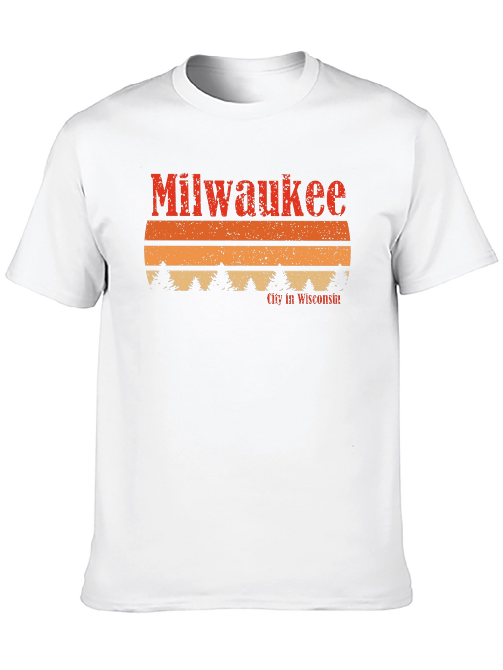 Milwaukee Wisconsin Retro Graphic T-Shirt