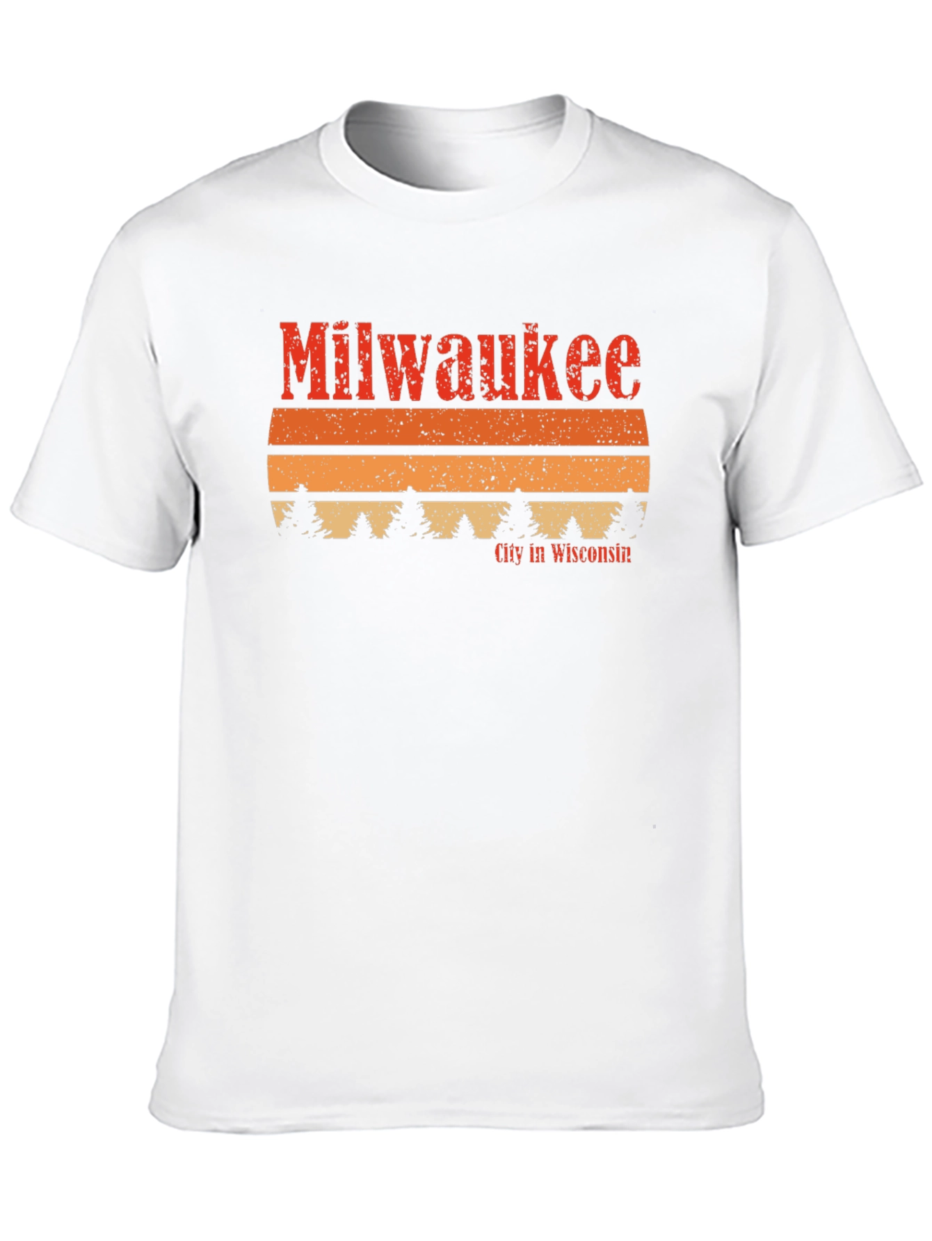 Milwaukee Wisconsin Retro Graphic T-Shirt