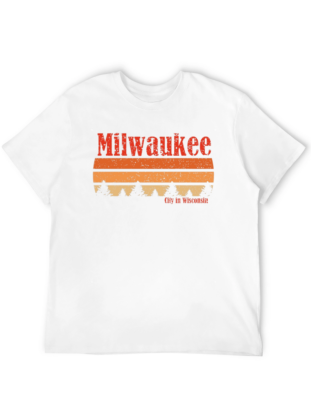 Milwaukee Wisconsin Retro Graphic T-Shirt