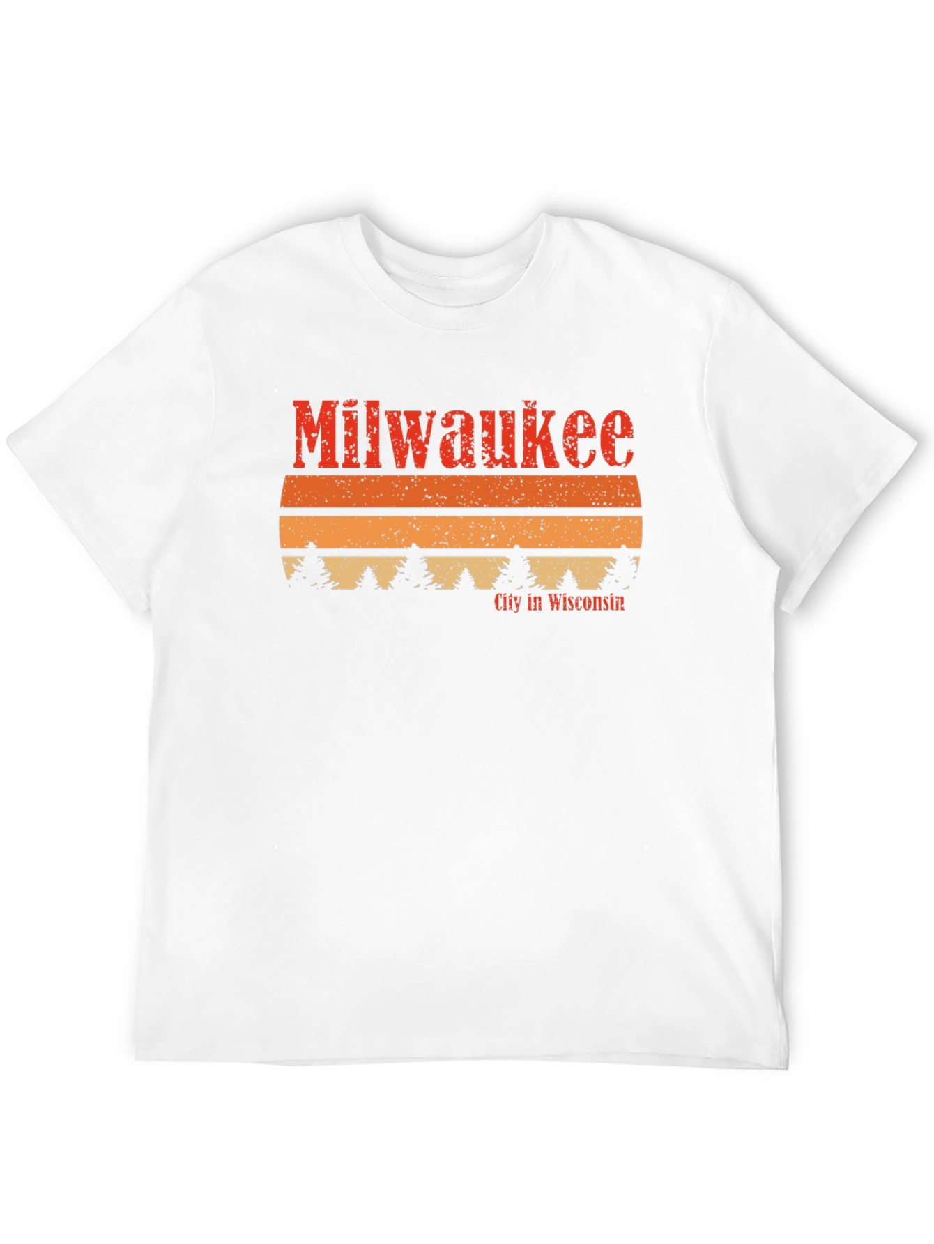 Milwaukee Wisconsin Retro Graphic T-Shirt