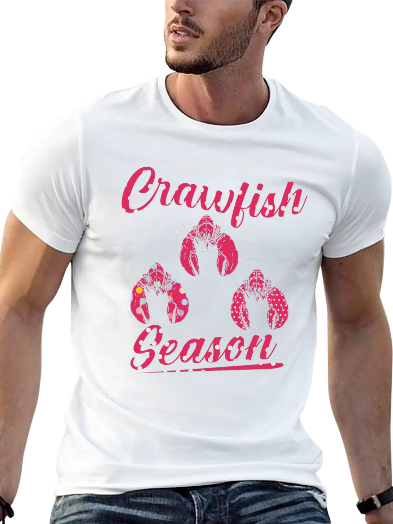 Crawfish Season Black T-Shirt