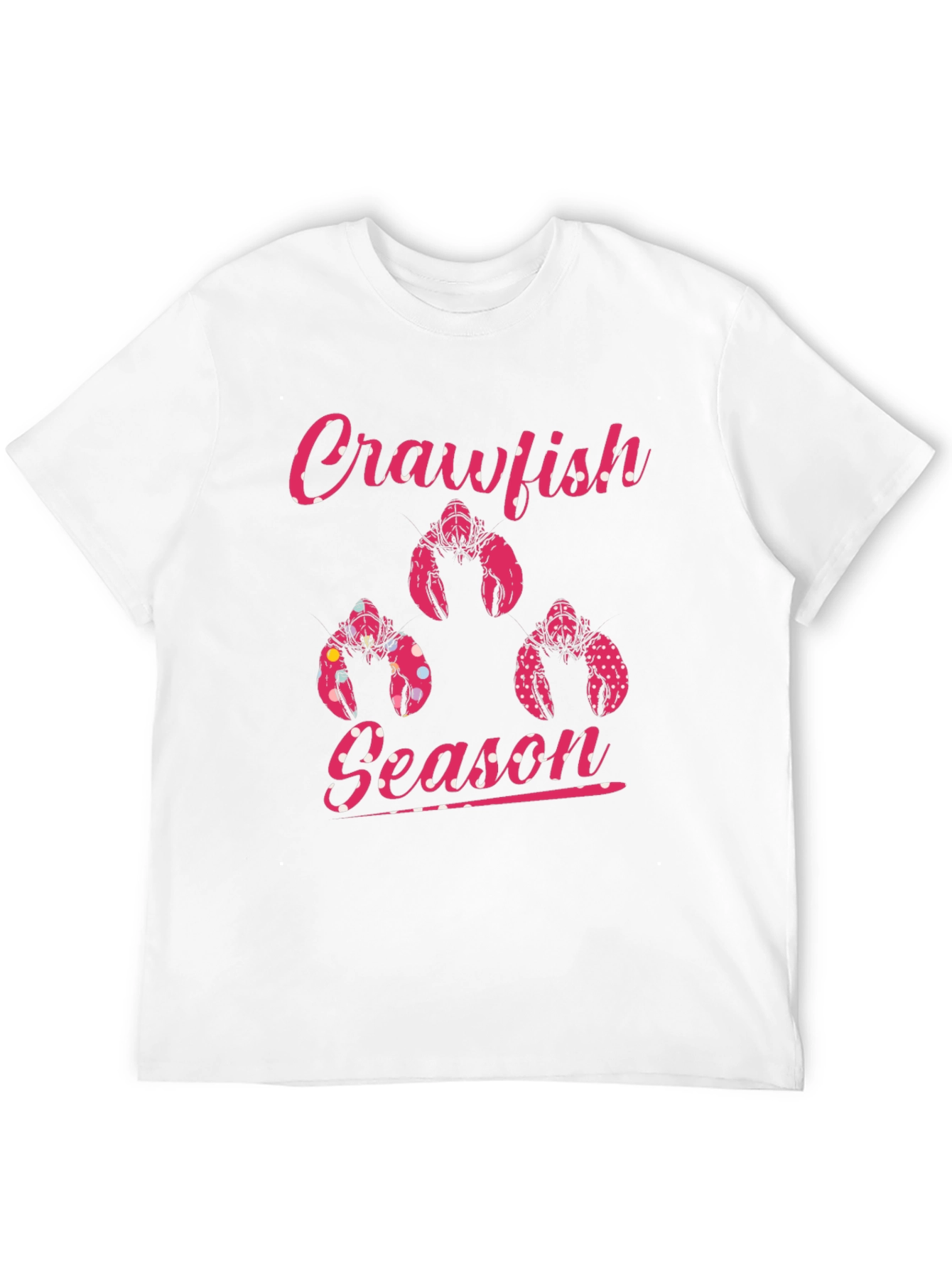 Crawfish Season Black T-Shirt