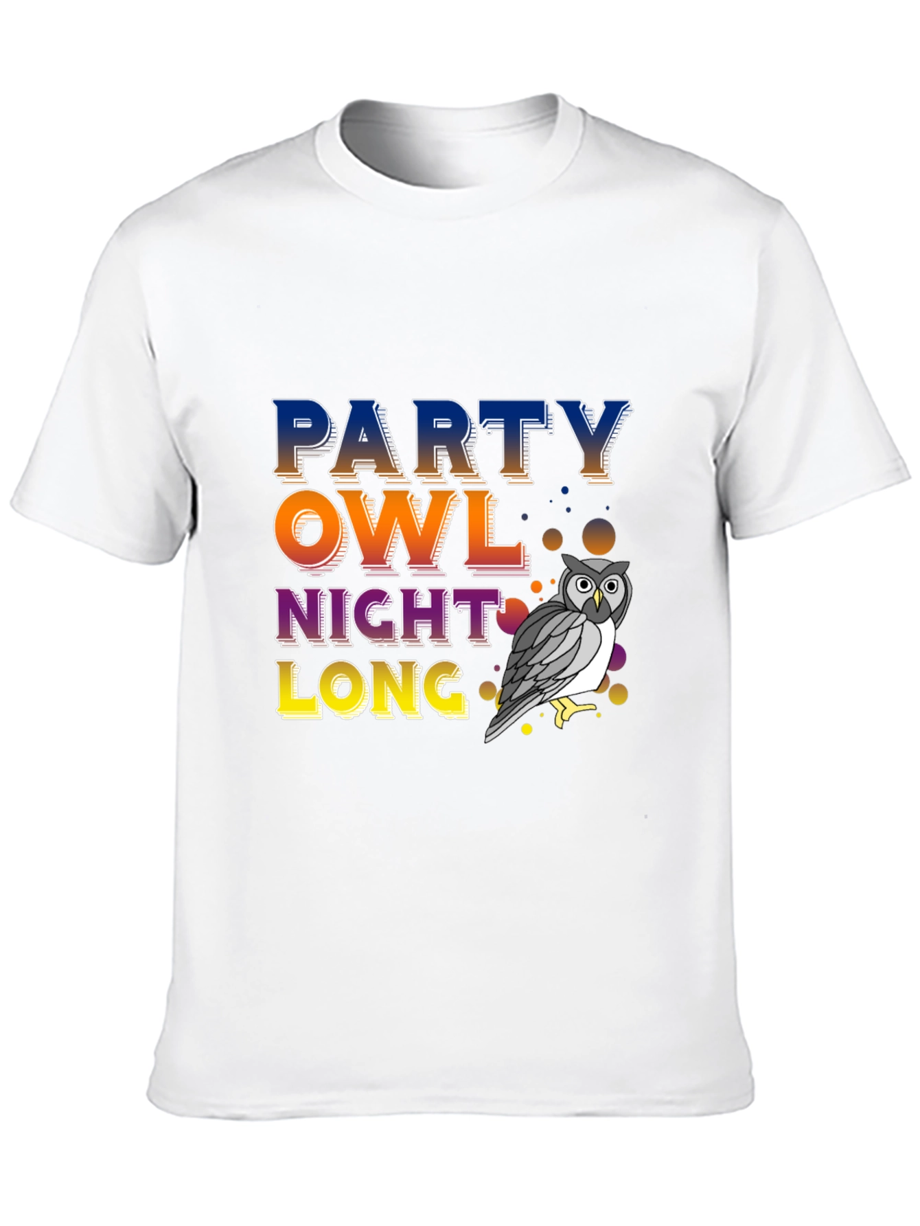 Party Owl Night Long T-Shirt