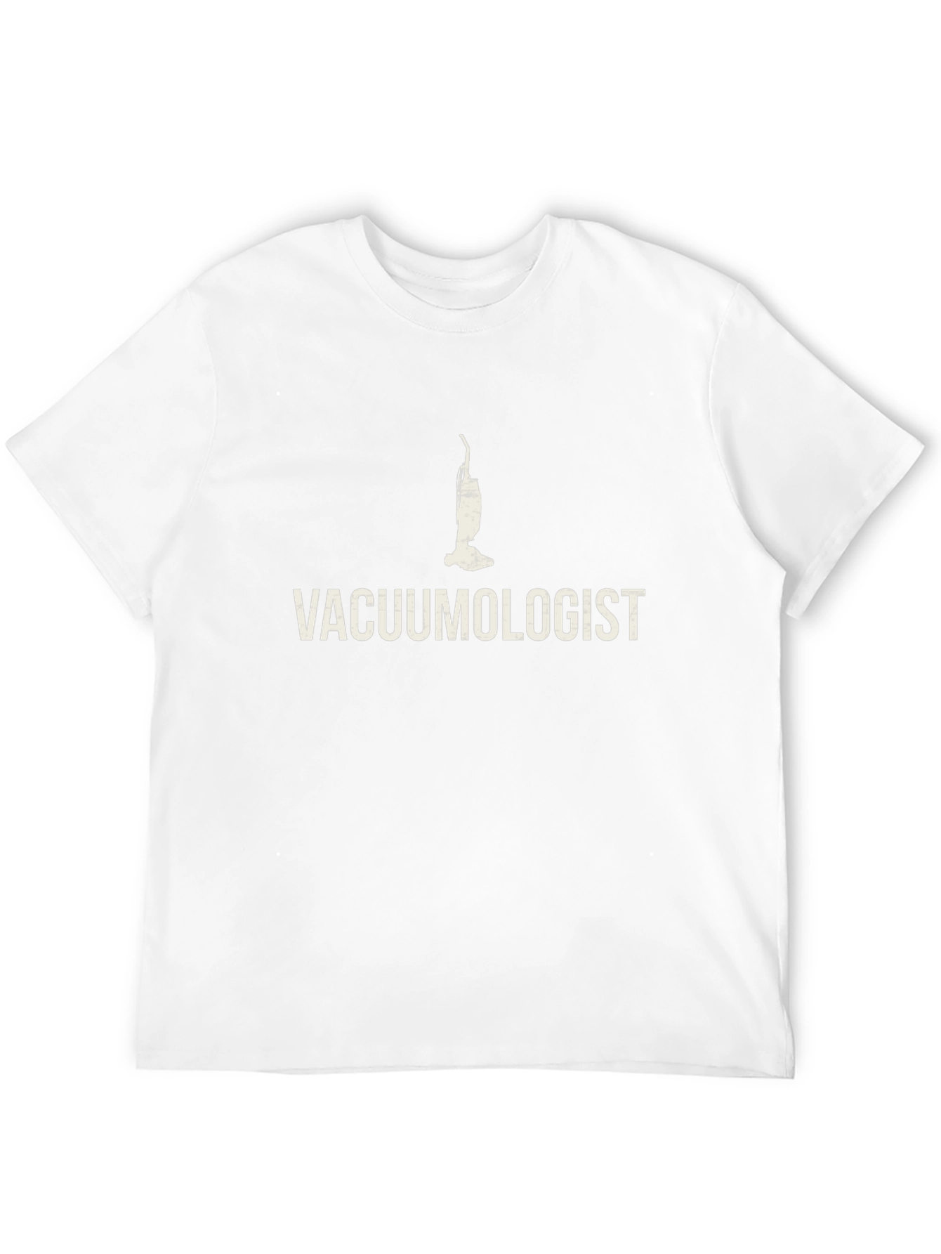 Vacuumologist T-Shirt - Cleaning Expert Apparel