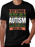 Autism Awareness Graphic Tee - Keep Staring